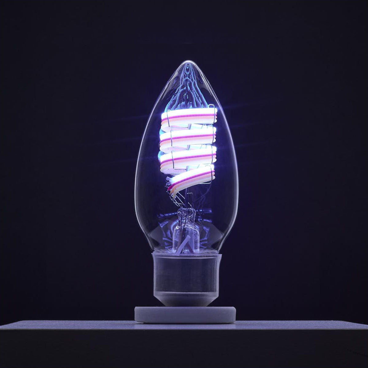 Starfish B11 WiFi Smart LED Bulb, 4W. 300Lm, RGB & Tunable White, Candelabra Base - Bees Lighting