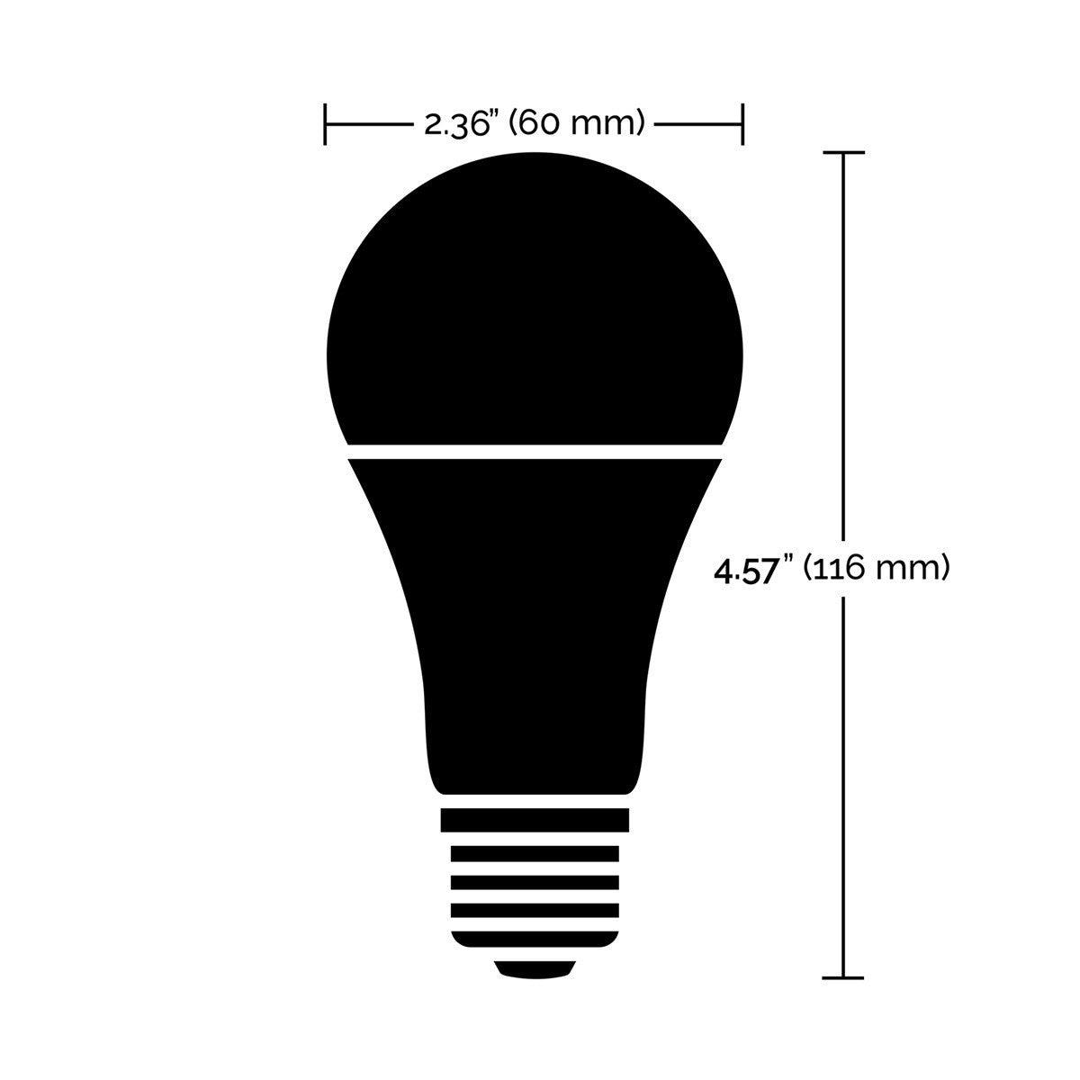 Starfish A19 Wi-Fi Smart LED Bulb, 9.5 Watts, 800 Lumens, 27K/30K/40K/50K, Tunable White - Bees Lighting