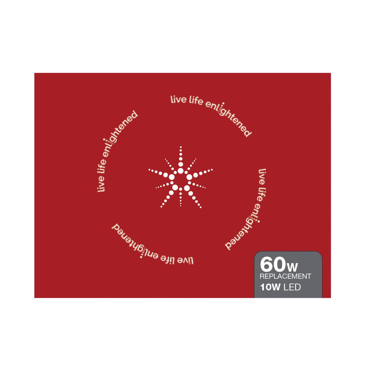 Starfish A19 Wi-Fi Smart LED Bulb, 10W, 800 Lumens, RGB & Tunable White, Frosted, T20 Compliant - Bees Lighting