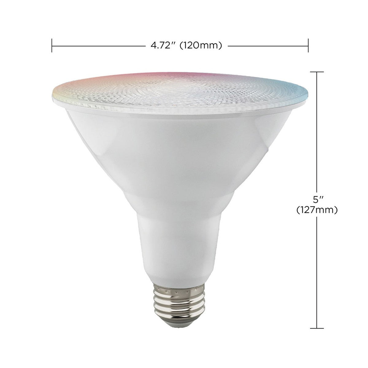 Starfish PAR38 Wi-Fi Smart LED Bulb, 15W, 1200 Lumens, RGBW & Tunable White, 40° Flood, T20 Compliant - Bees Lighting