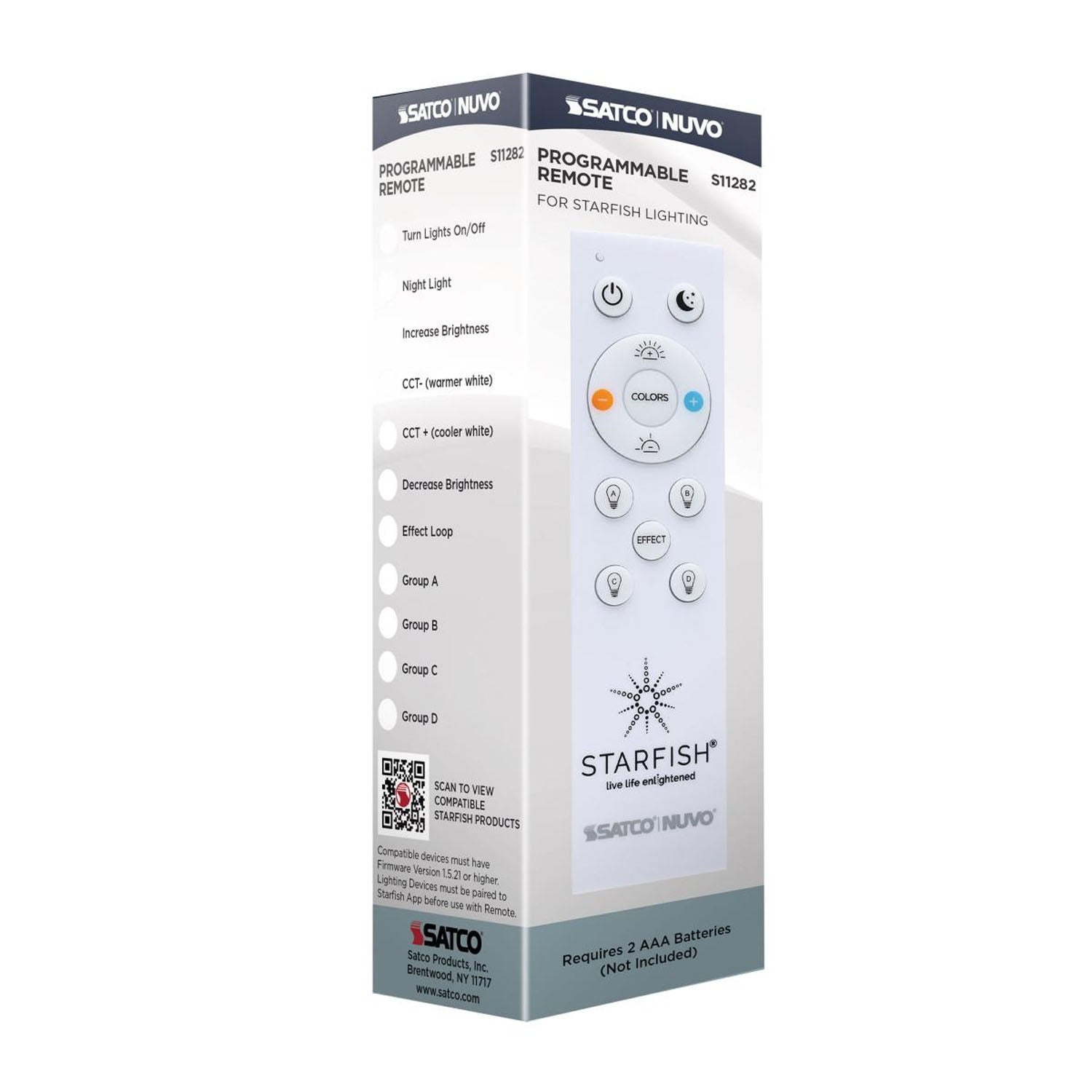 Programmable Remote for Starfish Lighting - Bees Lighting