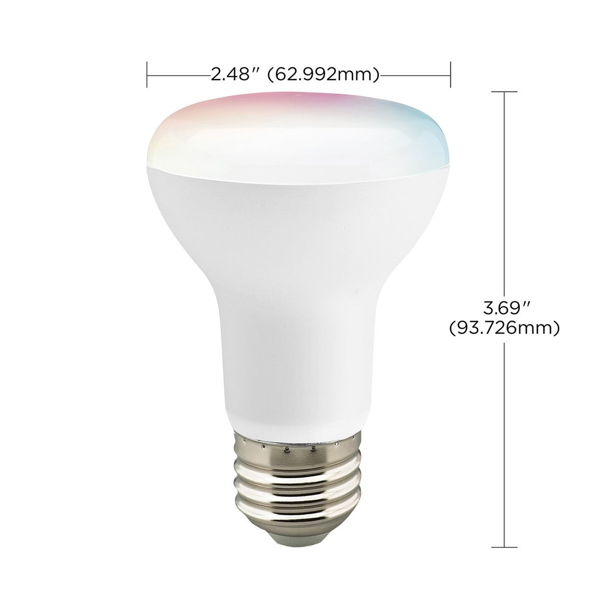 Starfish BR20 Wi-Fi Smart LED Bulb, 6 Watts, 480 Lumens, 2700K-5000K, RGB And Tunable White - Bees Lighting