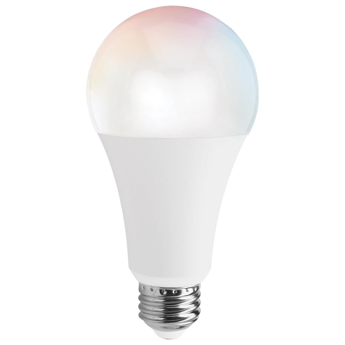 Starfish A21 Wi-Fi Smart LED Bulb, 13W, 1100 Lumens, RGB & Tunable White, Frosted, T20 Compliant - Bees Lighting