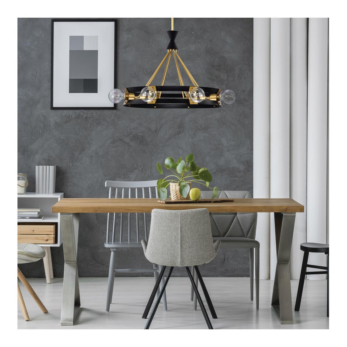 Reminiscent Gray Coil Filament G25 LED Bulb, 6 Watts, 500 Lumens, 2700K, E26 Medium Base - Bees Lighting