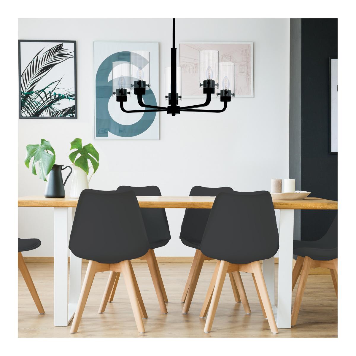 Reminiscent Gray Coil Filament B11 LED Bulb, 4 Watts, 350 Lumens, 2700K, E12 Candelabra Base - Bees Lighting