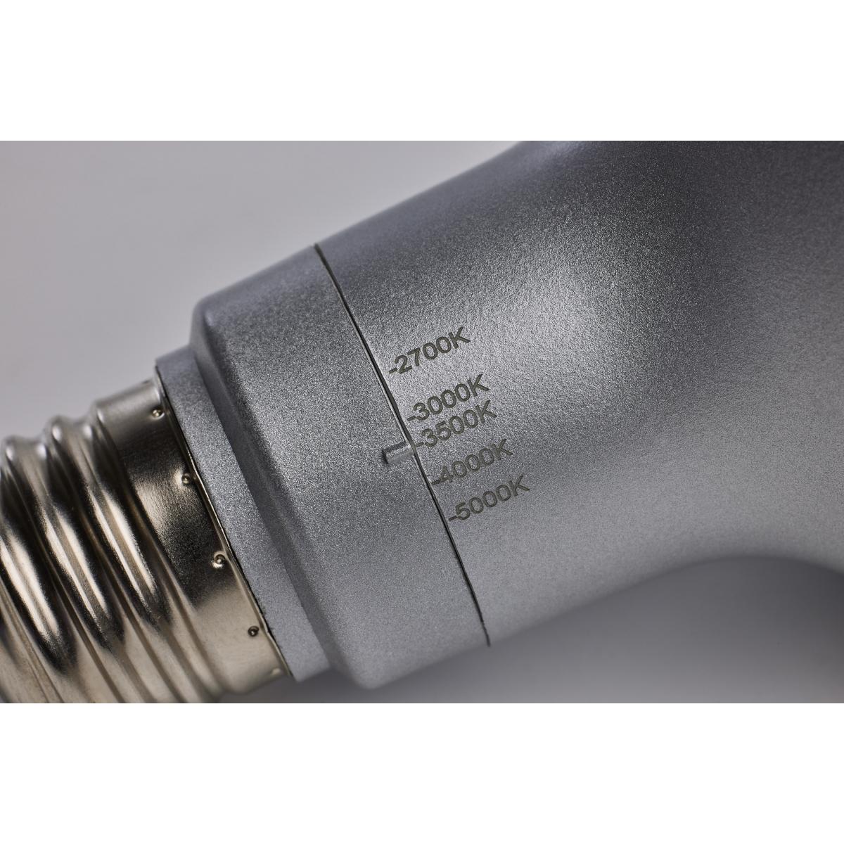 PAR38 Reflector LED Bulb, 13 Watt, 1200 Lumens, Selectable CCT 2700K to 5000K, E26 Medium Base, 25 Deg. Spot