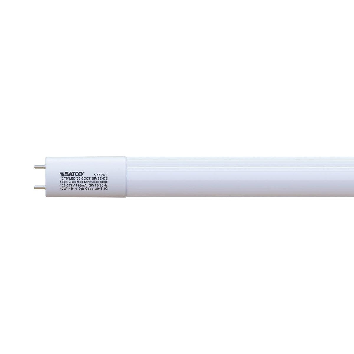 3ft T8 LED Bulb, 12 Watt, 1450 Lumens, Selectable CCT 3000K to 6500K, Ballast Bypass, Single/Dual End (Case Of 25) - Bees Lighting