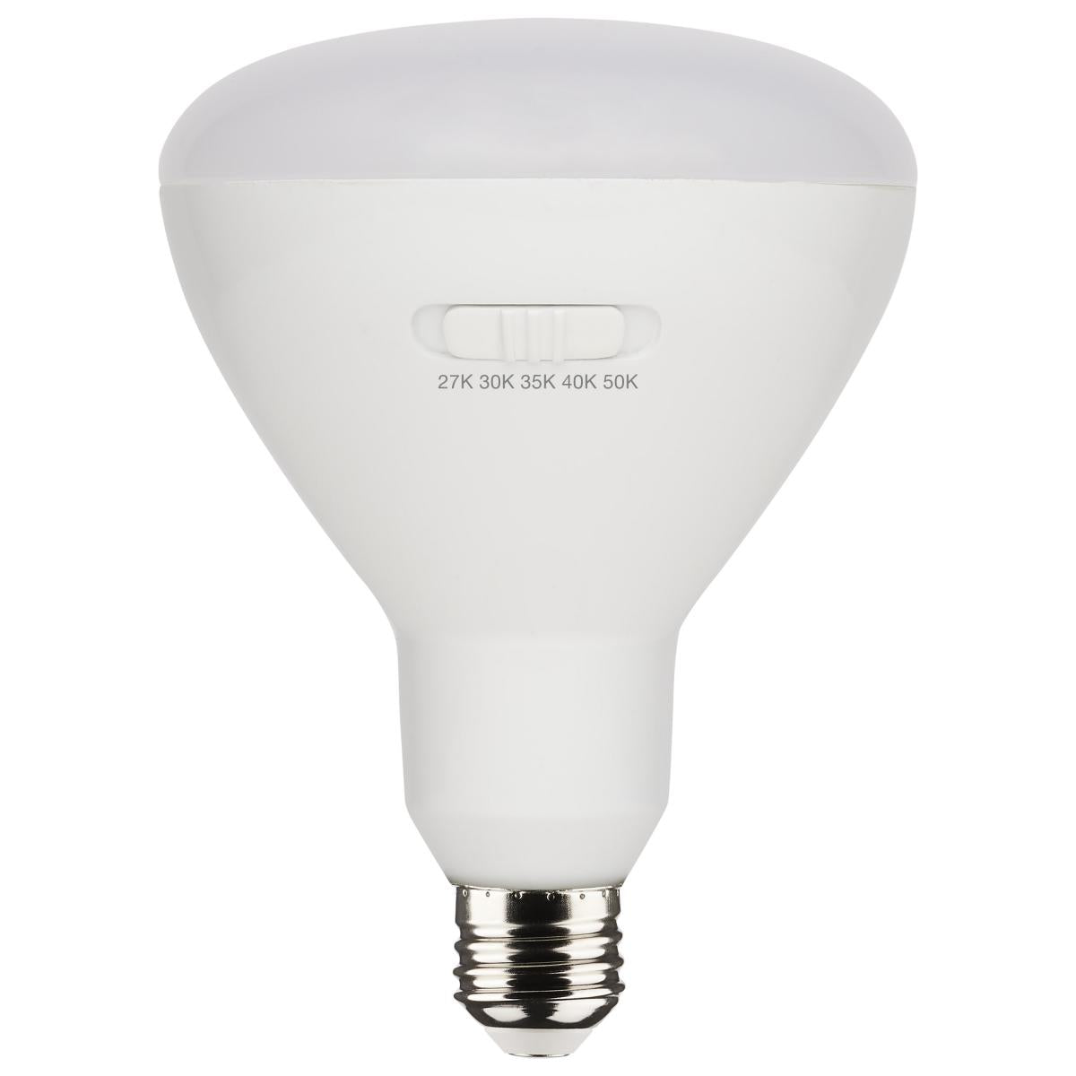 R40/BR40 Reflector LED Bulb, 13 Watt, 1075 Lumens, Selectable CCT 2700K to 5000K, E26 Medium Base, 100 Deg. Flood