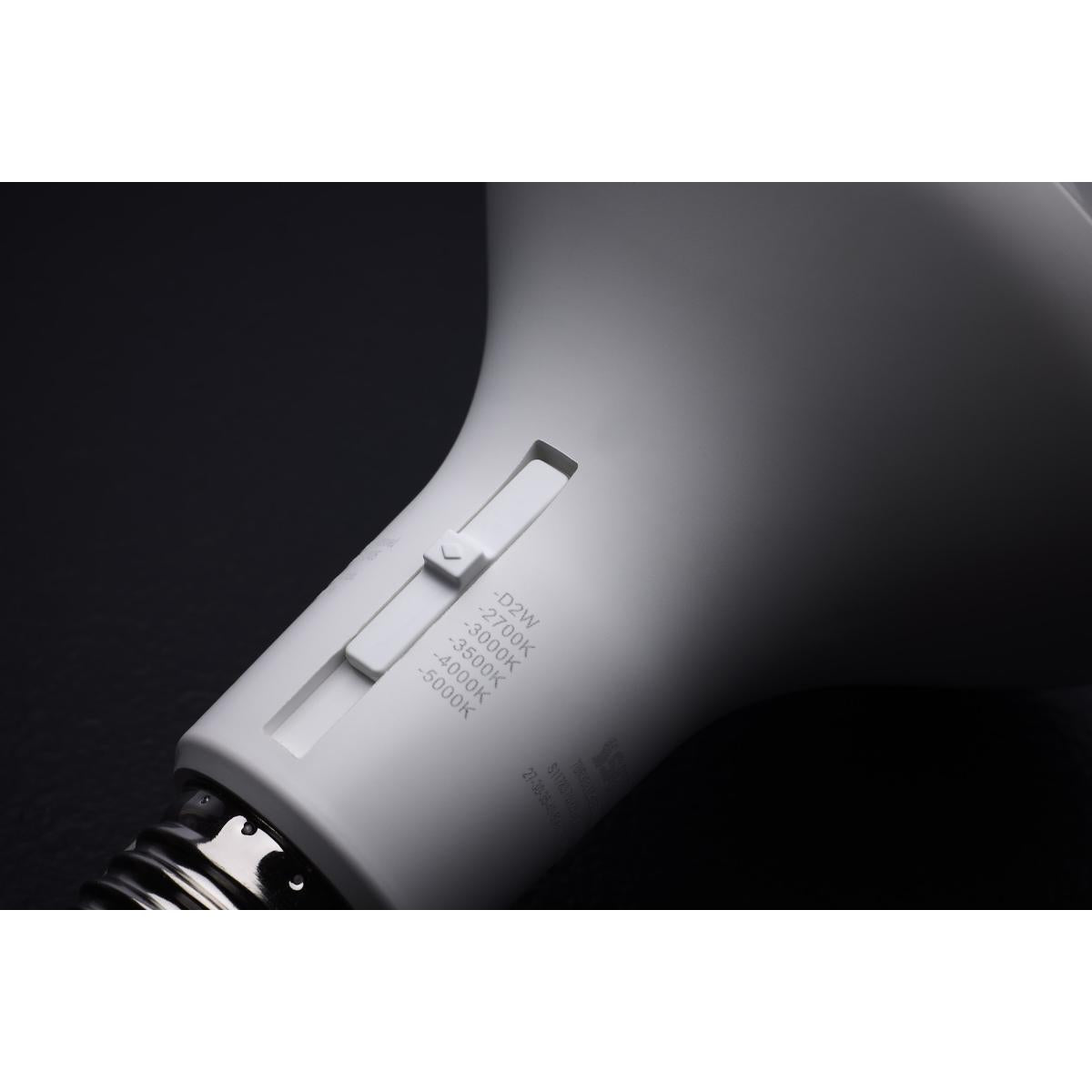R30/BR30 LED Bulb, 7 Watts, 650 Lumens, Dim to Warm & CCT Selectable, E26 Medium Base, 120° Flood