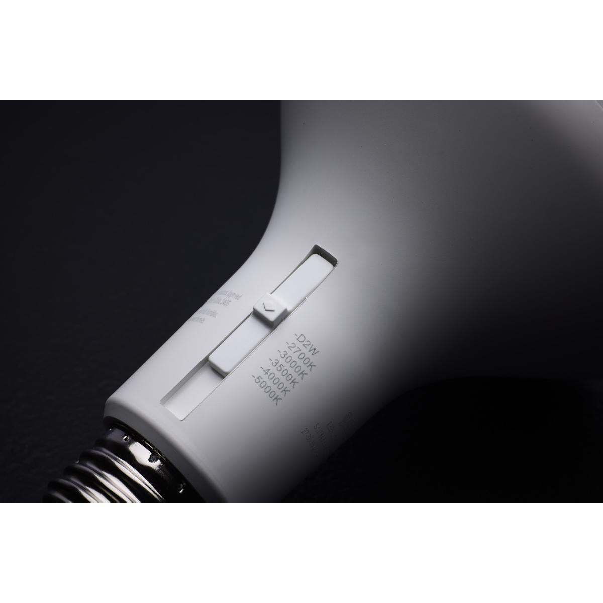 R30/BR30 LED Bulb, 9 Watts, 850 Lumens, Dim to Warm & CCT Selectable, E26 Medium Base, 120° Flood - Bees Lighting