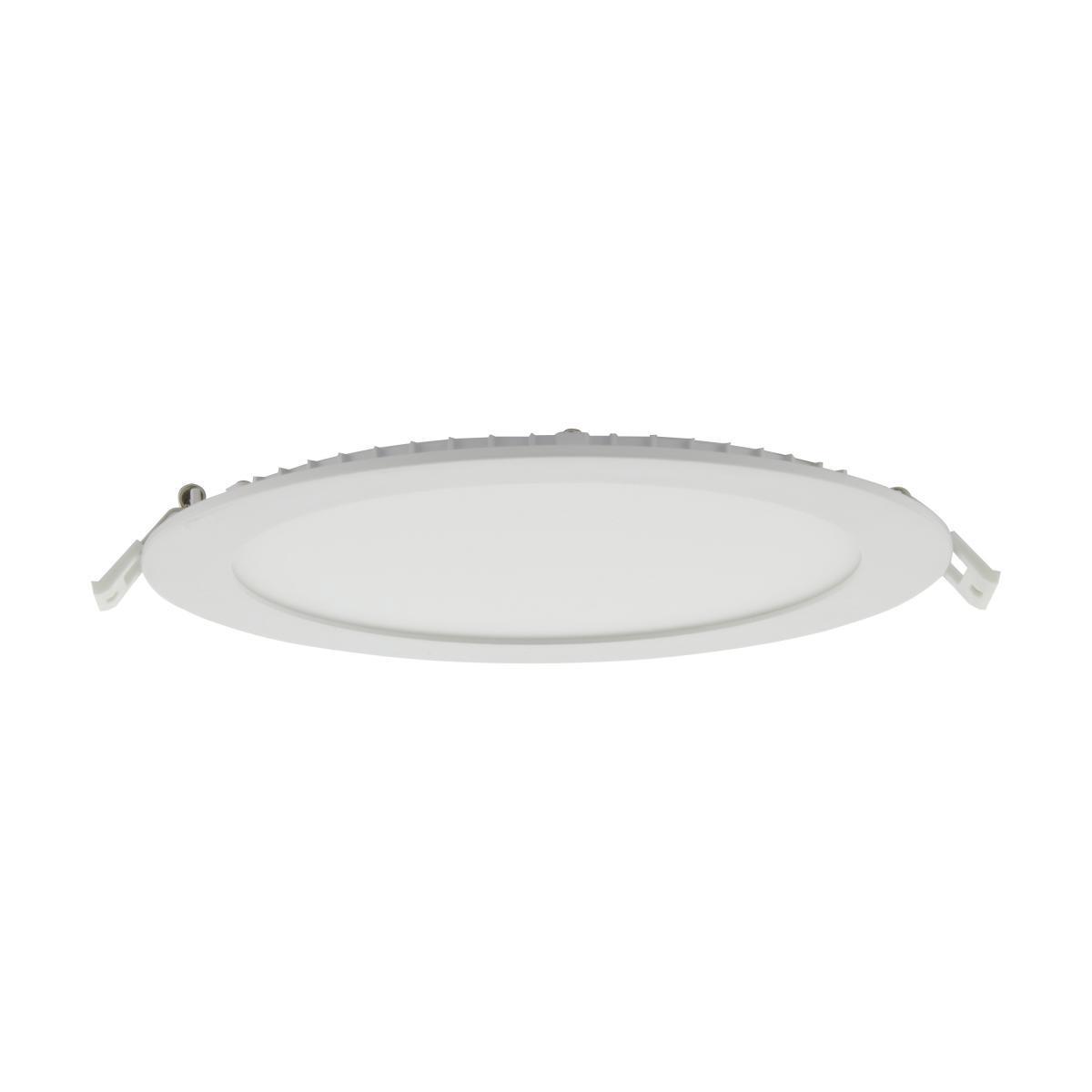 8 Inch Ultra Slim Canless LED Recessed Light, Round, 24 Watt, 1850 Lumens, Selectable CCT, 2700K to 5000K, Remote Driver
