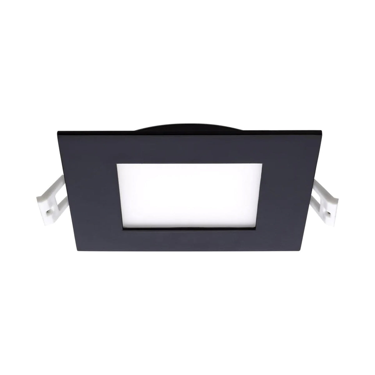 SlimFit Canless LED Recessed Light, 4 inch, Edge-Lit, Square, 10 Watt, 650 Lumens, Selectable CCT, 2700K to 5000K, Ultra Thin