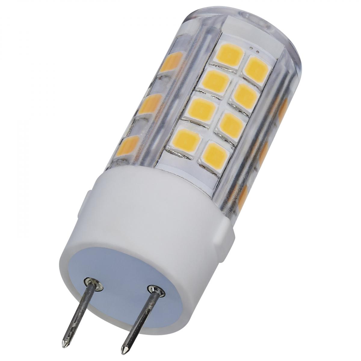 T6 Mini LED Bulb, 4.5 Watts, 430 Lumens, 3000K, G8 Base, Clear Finish, 120V - Bees Lighting