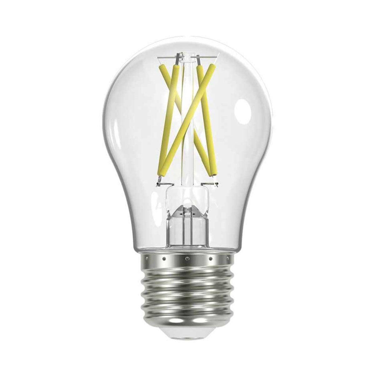 A15 Standard LED Bulb, 8 Watt, 800 Lumens, 3000K, E26 Medium Base, Clear Finish - Bees Lighting
