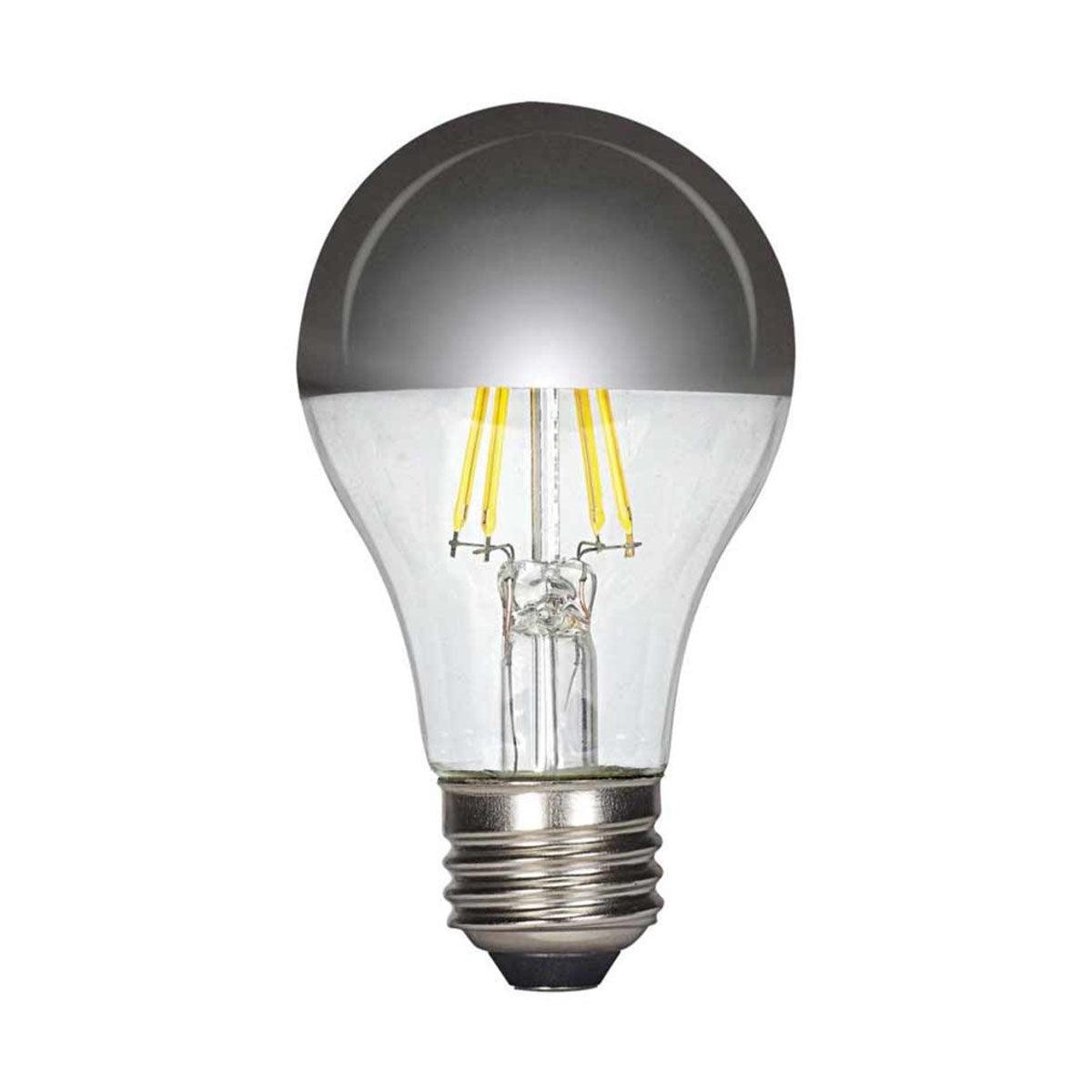 A19 LED Bulb, 100W Equivalent, 6 Watt, 650 Lumens, 2700K, E26 Medium Base, Clear Finish