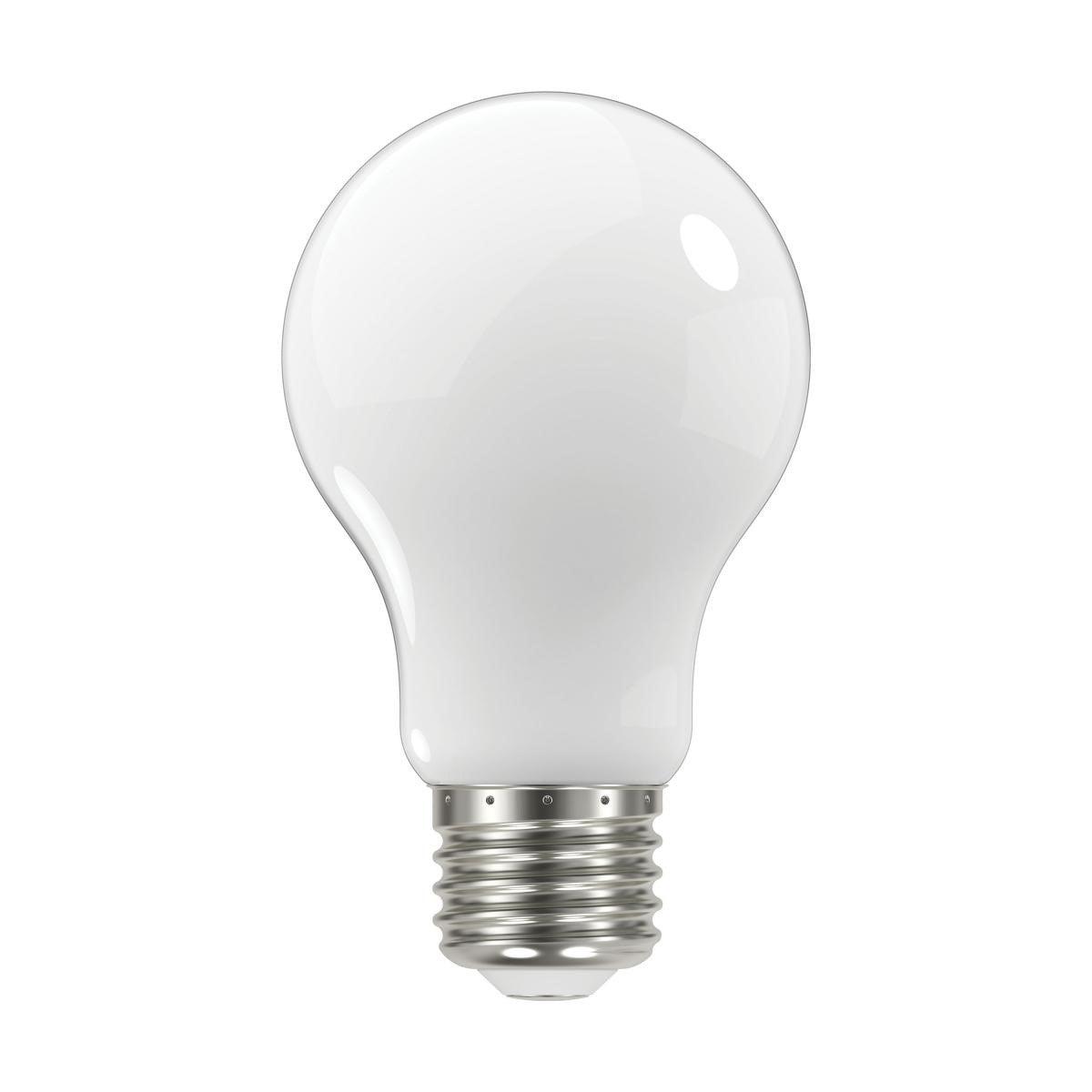 A19 LED Bulb, 75W Equivalent, 11 Watt, 1100 Lumens, 2700K, E26 Medium Base, Frosted Finish, Pack Of 4 - Bees Lighting