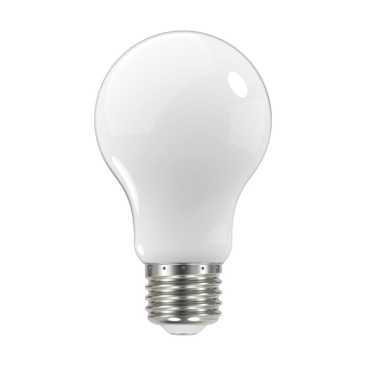 Satco|Nuvo A19 LED Bulb, E26 Medium, Frosted, Pack Of 4 - Bees Lighting