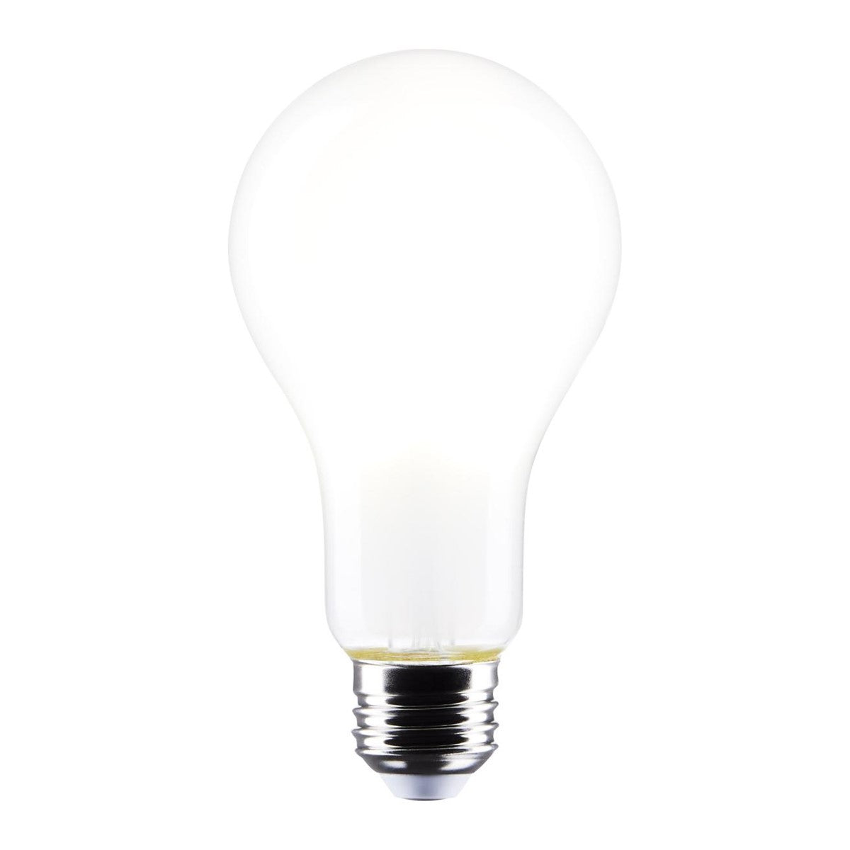 A21 High Lumen LED Lamp, 17 Watts, 2000 Lumens, 3000K, 125W Equal, E26 Base, Frosted - Bees Lighting