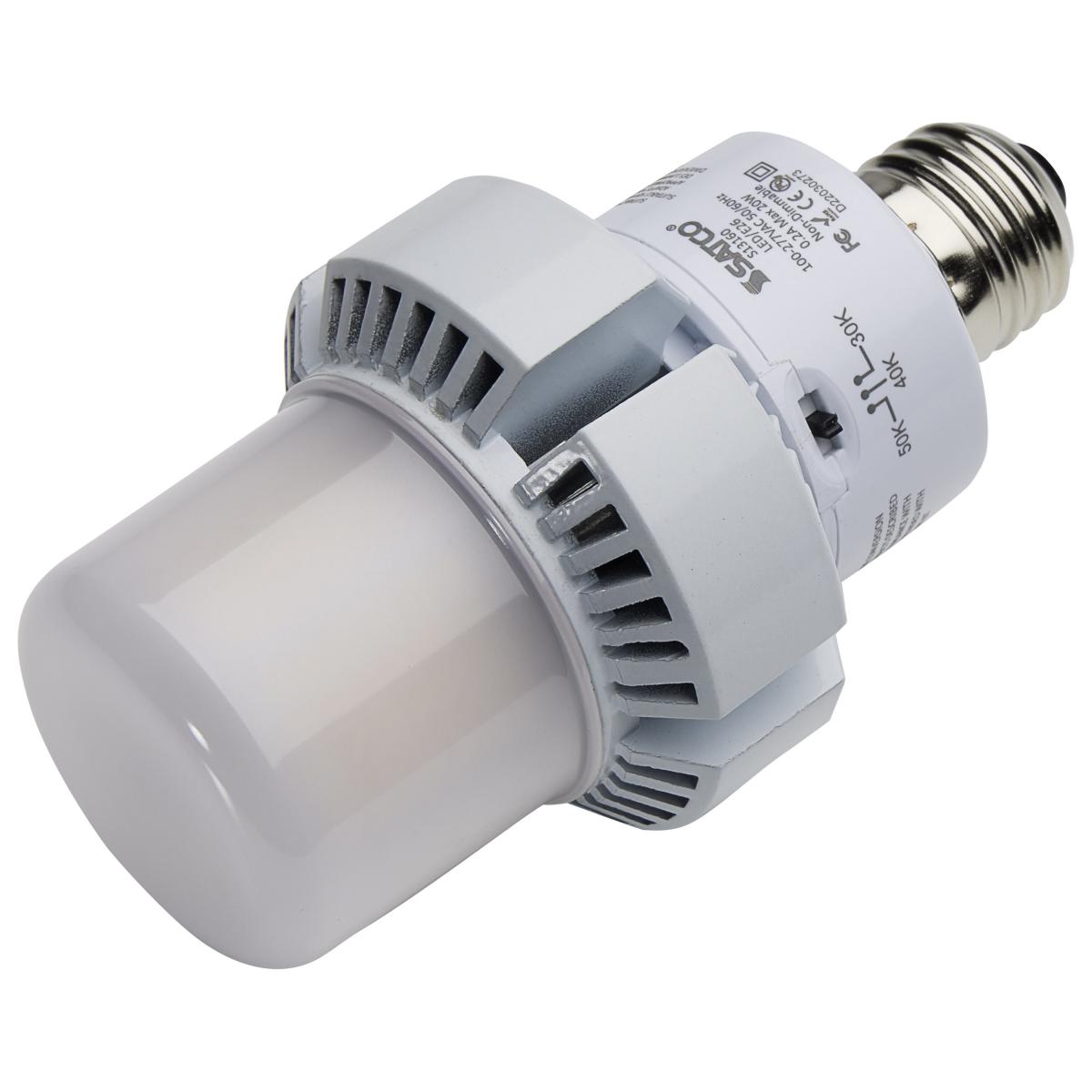 A23 LED Bulb, 20 Watt, 2600 Lumens, 30K/40K/50K, E26 Medium Base, Frosted Finish - Bees Lighting