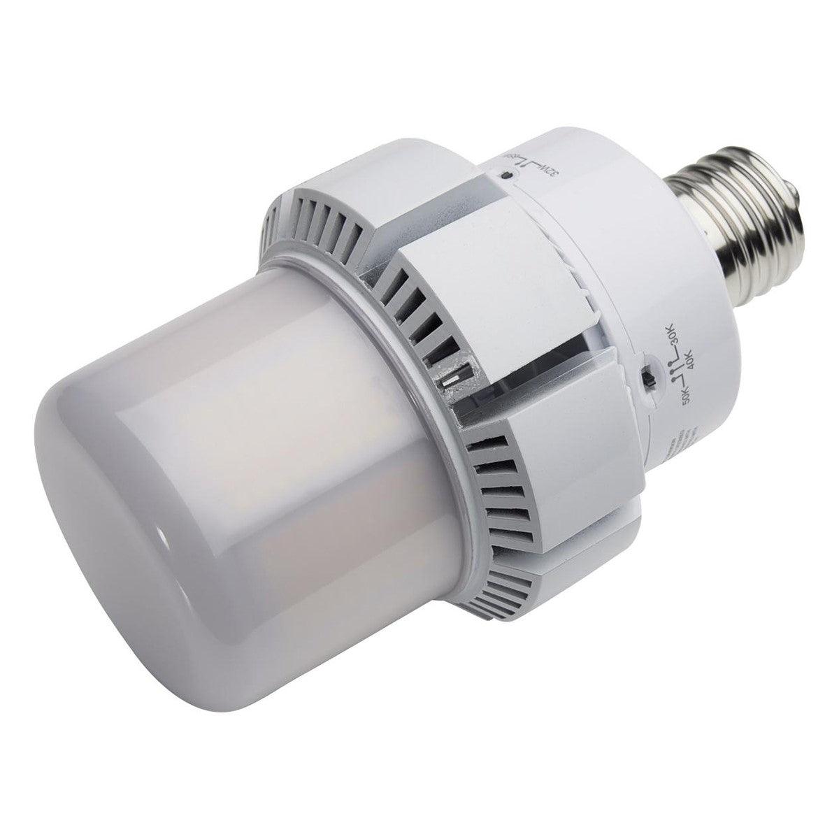 Retrofit LED Corn Bulb, 65W, 8450 Lumens, Selectable CCT, 30K/40K/50K, E39 Mogul Base, 120-277V - Bees Lighting