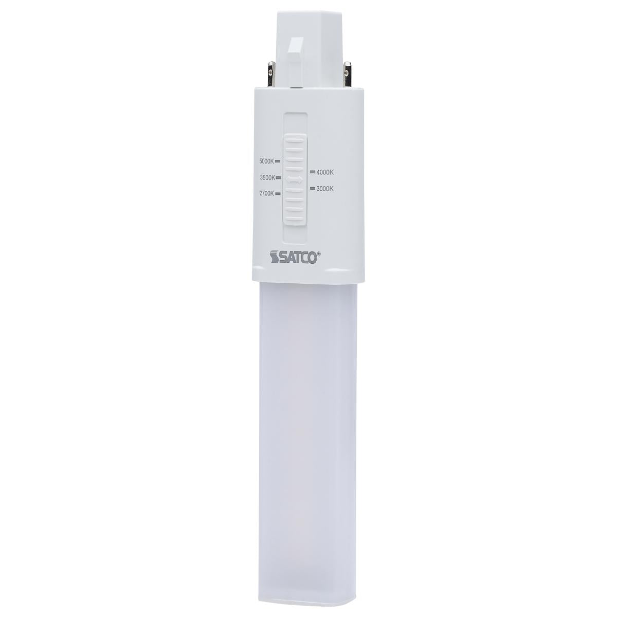 2 pin PL LED Bulb, 5W, 500 Lumens, Ballast Bypass, 27K|30K|35K|40K|50K, G23 Base