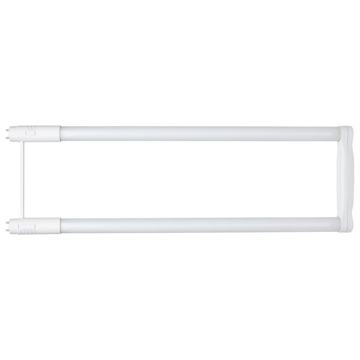 T8 U Bend LED Bulb U6, 12W|13W|15W, 2200lm, 3000K to 6500K, Type A+B, 12-Pack - Bees Lighting