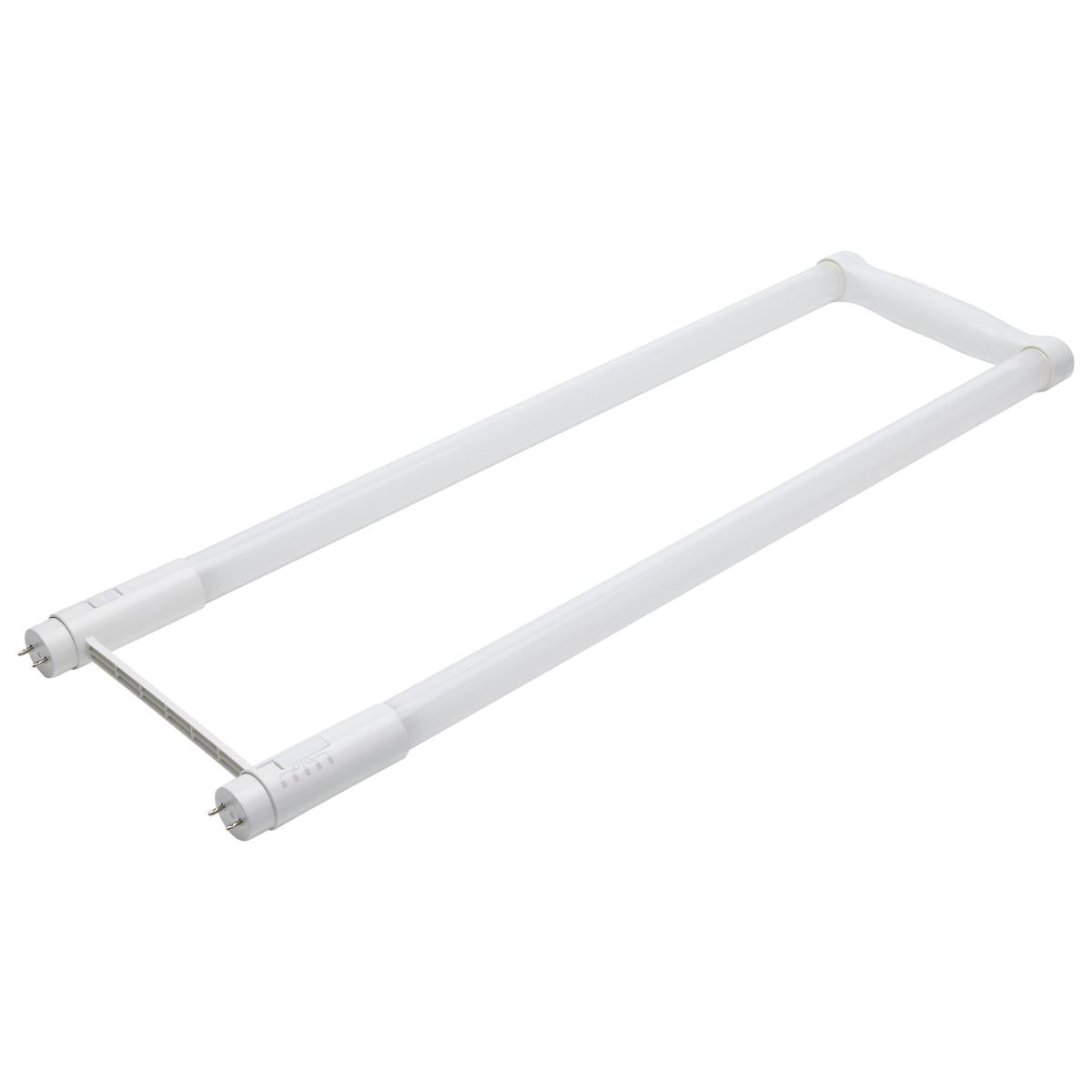 T8 U Bend LED Bulb U6, 12W|13W|15W, 2200lm, 3000K to 6500K, Type A+B, 12-Pack - Bees Lighting