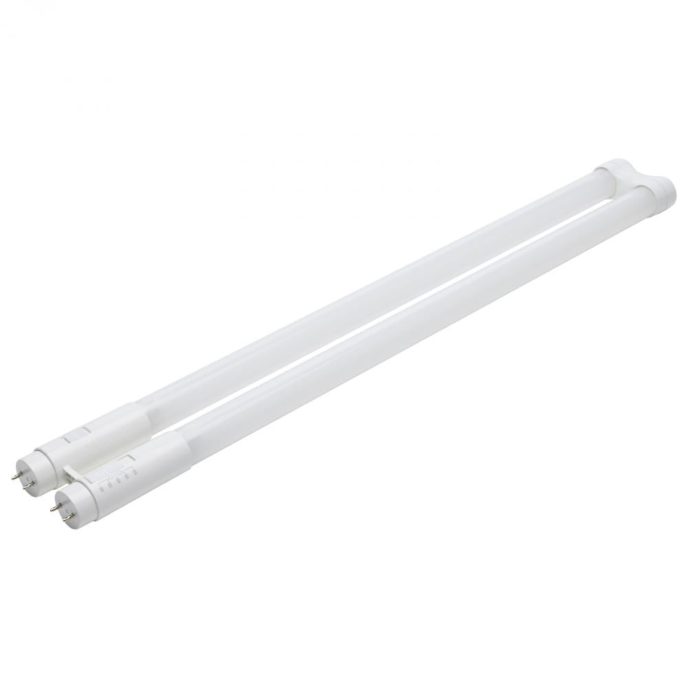 T8 U Bend LED Bulb U1, 12W|13W|15W, 2200lm, 3000K to 6500K, Type A+B, 10-Pack - Bees Lighting