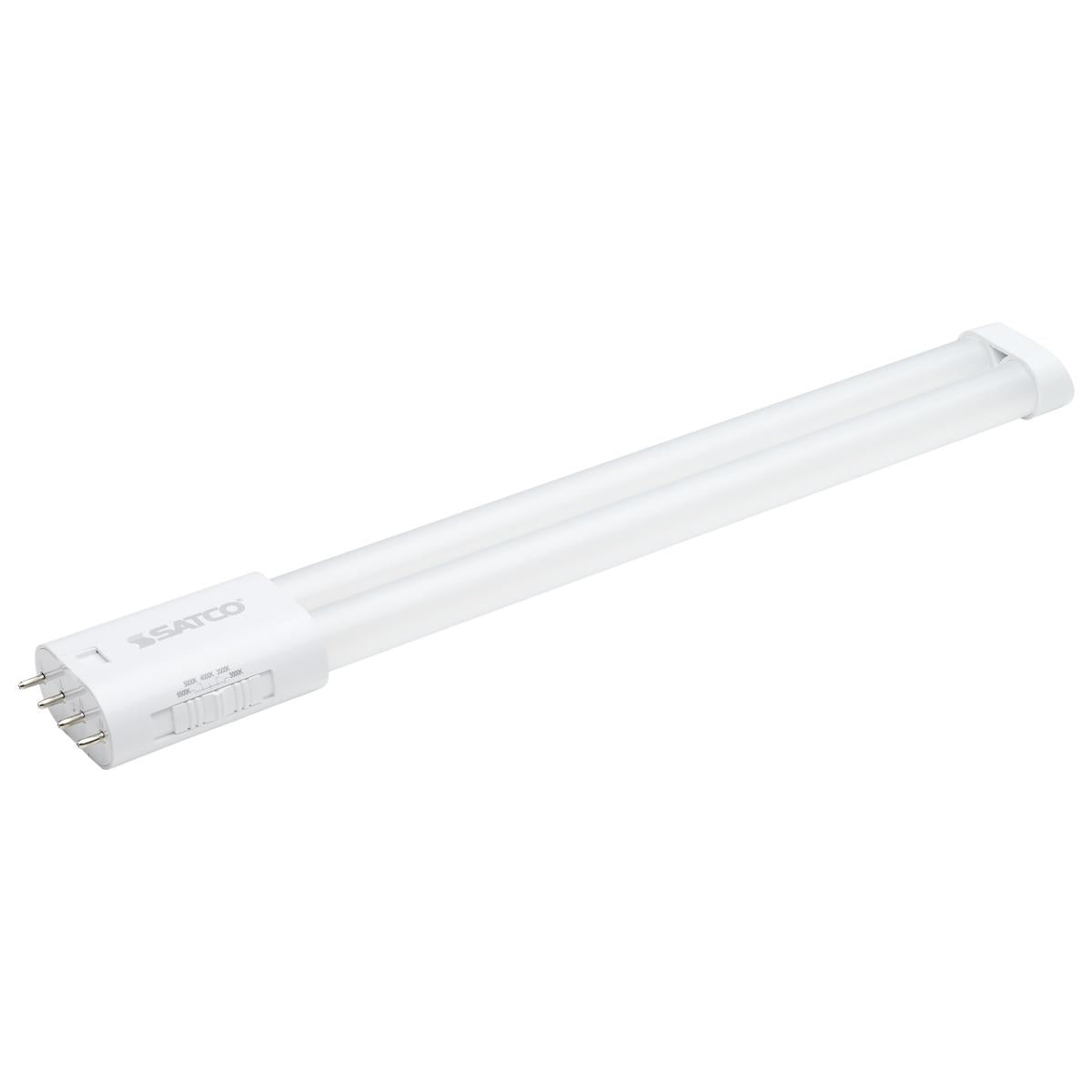 4 Pin PLL LED Lamp, 10 Watts, 1250lm, Ballast Bypass, 3000K to 6500K, 2G11 Base - Bees Lighting