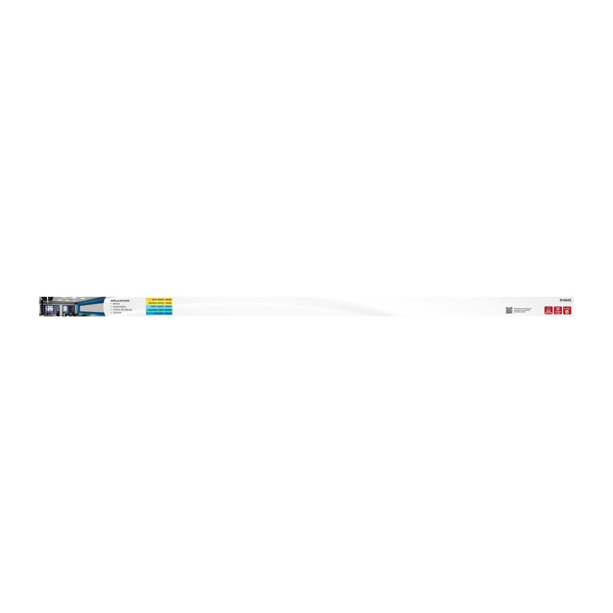 4 Pin PLL LED Lamp, 20 Watts, 2800lm, Ballast Bypass, 3000K to 6500K, 2G11 Base - Bees Lighting