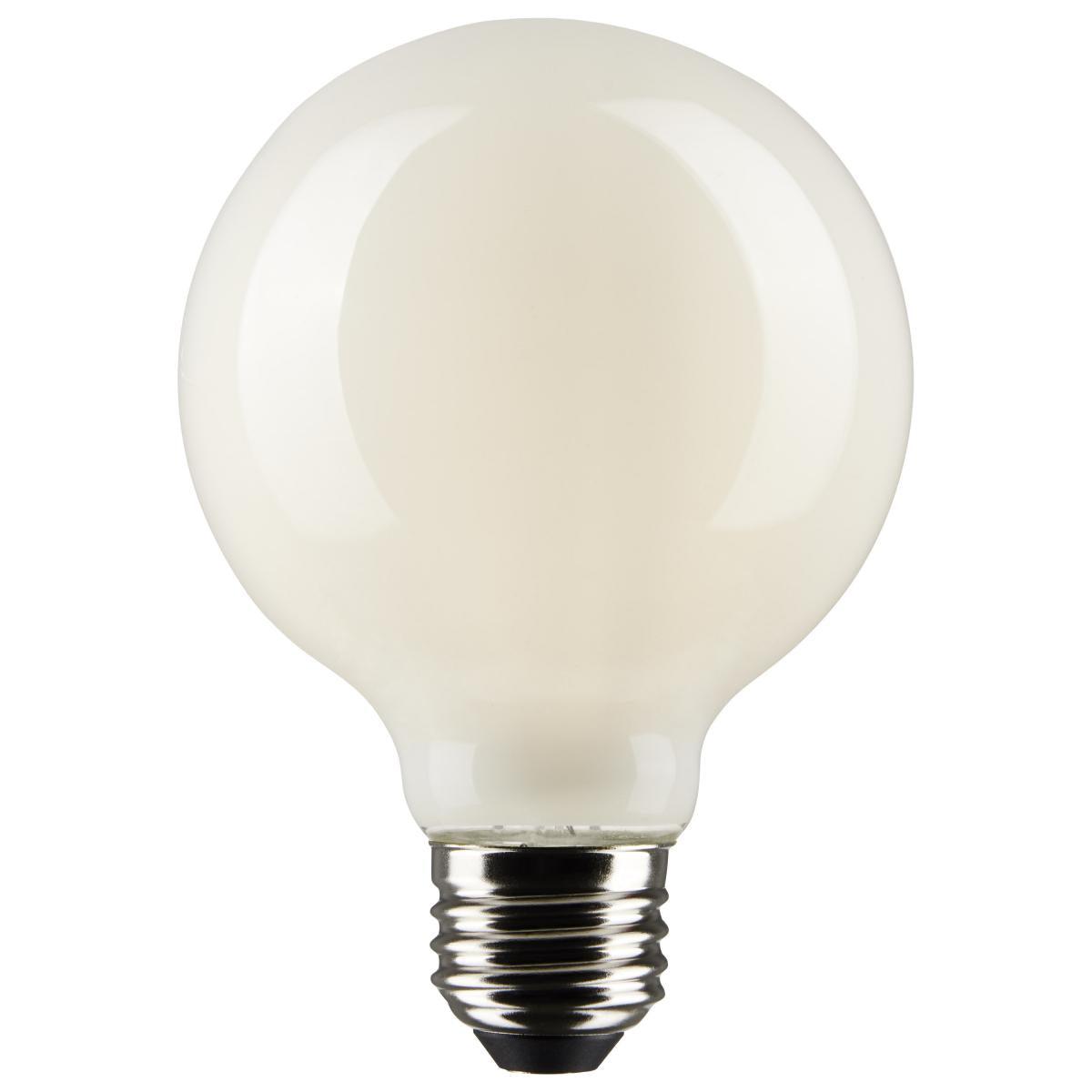 G25 LED Globe Bulb, 5 Watt, 350 Lumens, 2700K, E26 Medium Base, Frosted Finish, Pack Of 2 - Bees Lighting