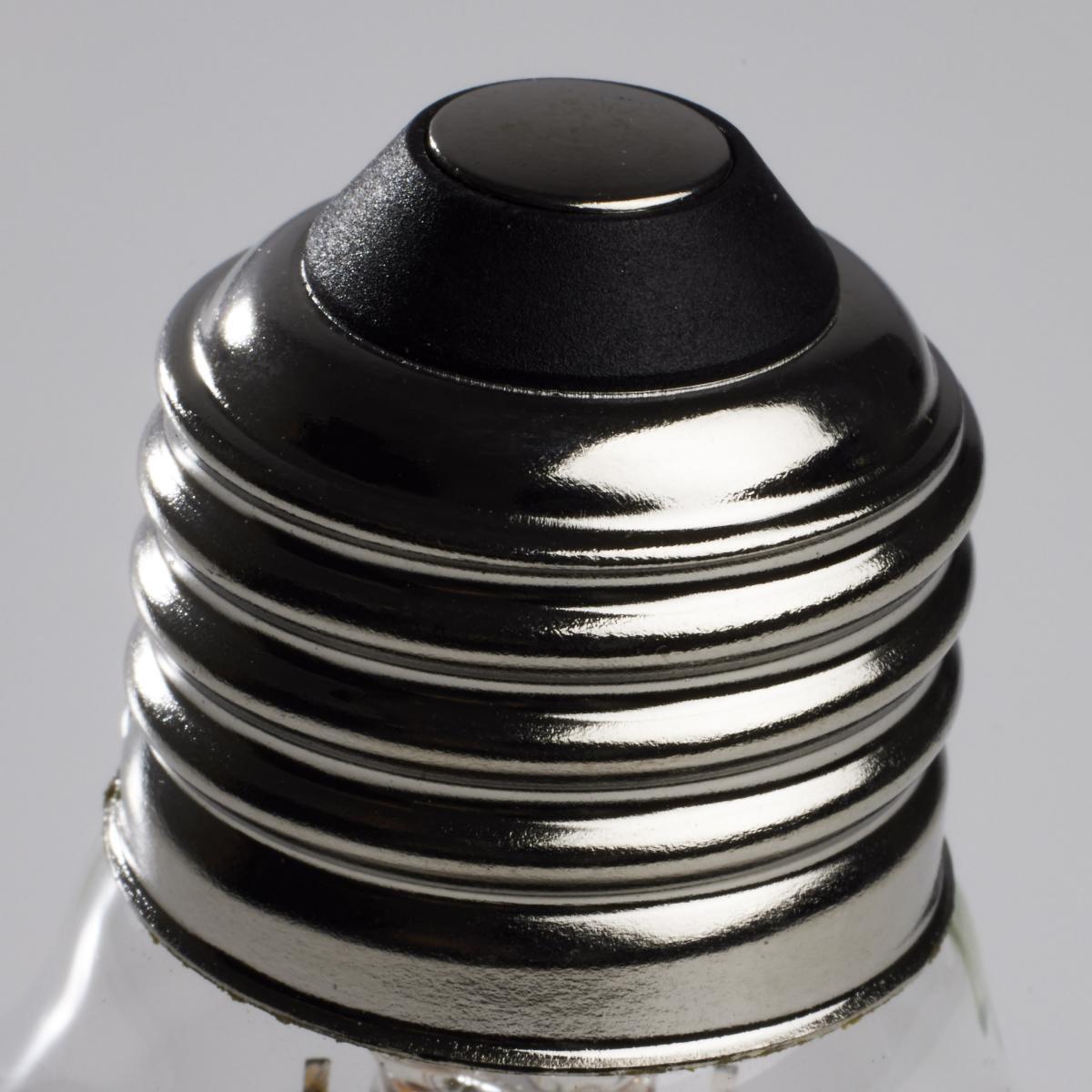 G25 Filament LED Globe Bulb, 6 Watt, 500 Lumens, 2700K, E26 Medium Base, Clear Finish, Pack Of 2