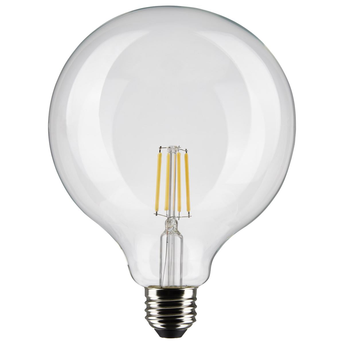 G40 Filament LED Globe Bulb, 4 Watts, 350 Lumens, 40W Equal, 2700K, E26 Medium Base, Clear - Bees Lighting