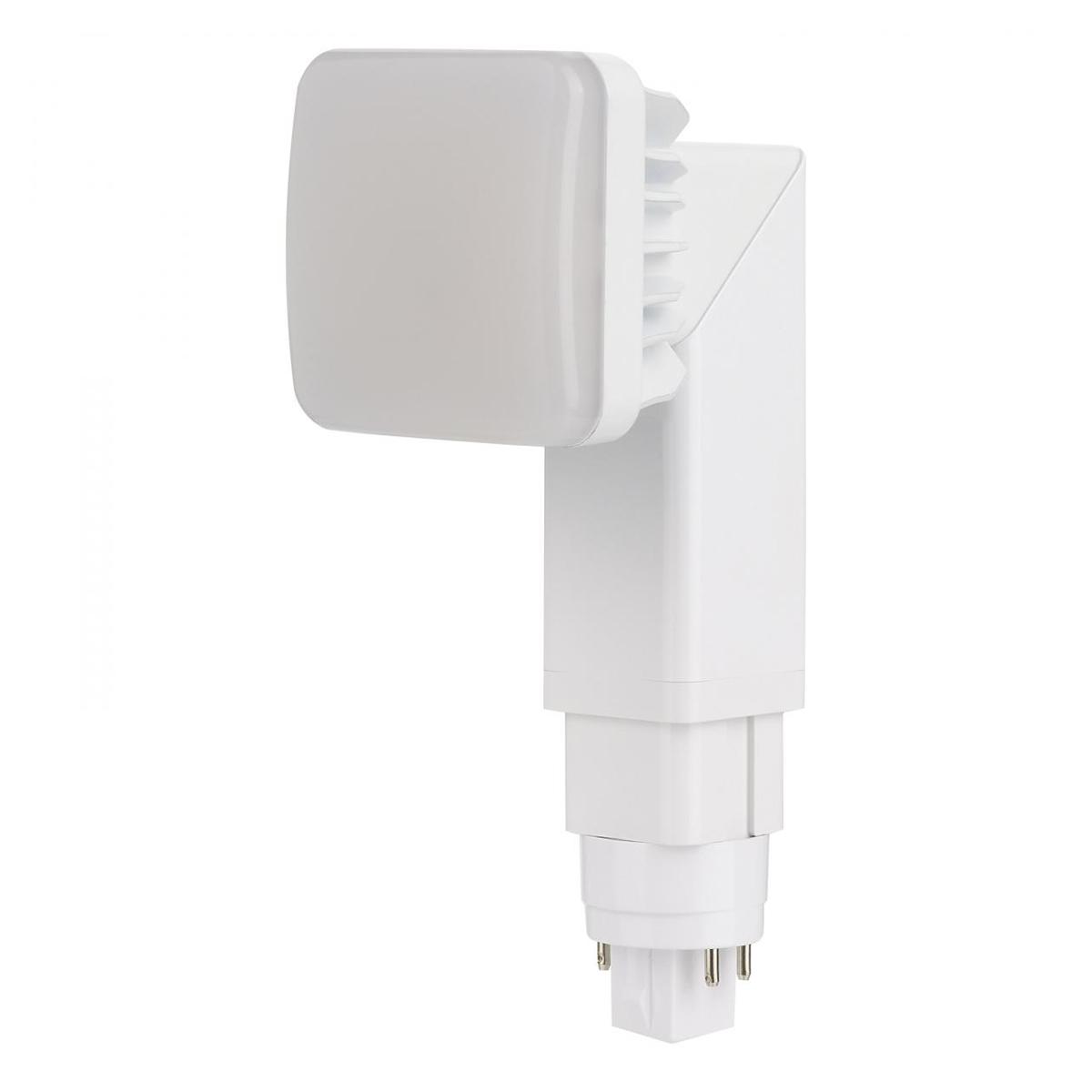 4 Pin Dual Position LED Lamp, 9W, 1100lm, Direct or Bypass, 2700K to 5000K, G24q Base - Bees Lighting