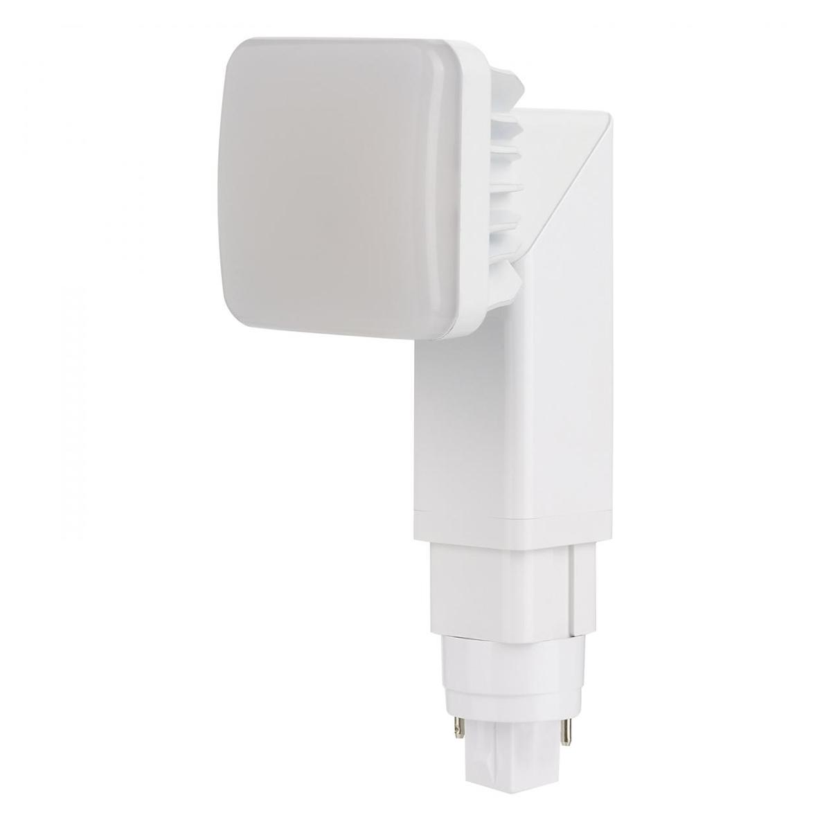 2 Pin Dual Position LED Lamp, 9W, 1100lm, Direct or Bypass, 2700K to 5000K, G24d Base - Bees Lighting
