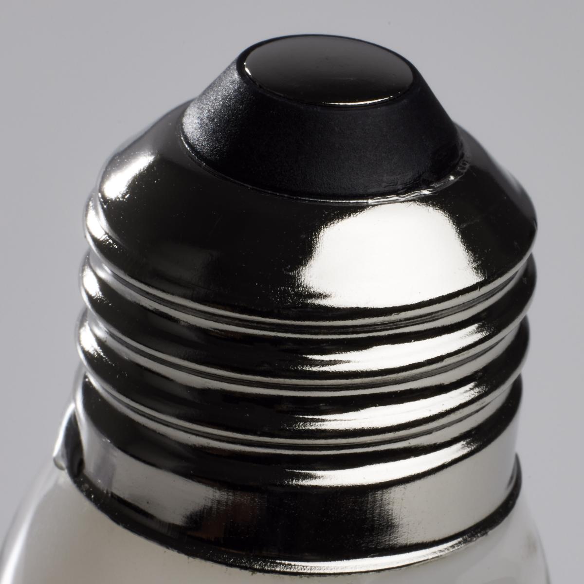 CA10 LED Bulb, 6W, 500lm, 2700K, 60W Equal, E26 Medium Base, Frosted Finish, Pack of 2 - Bees Lighting