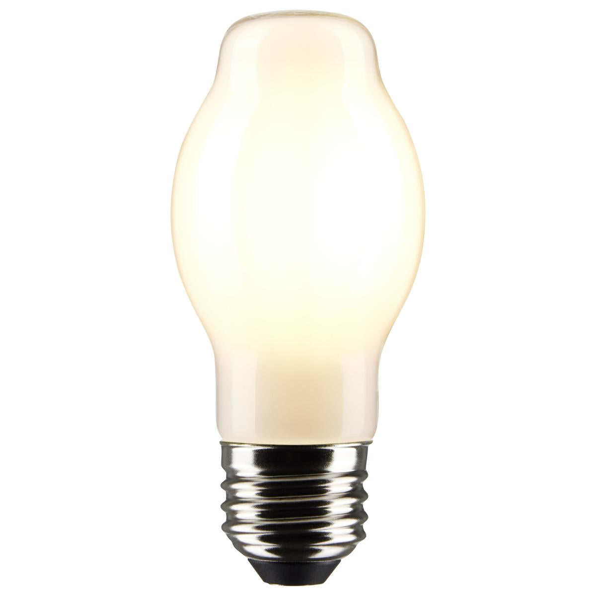 BT15 LED Bulb, 8 Watts, 800lm, 60W Equal, 2700K, E26 Medium Base, Frosted Finish, Pack of 2 - Bees Lighting