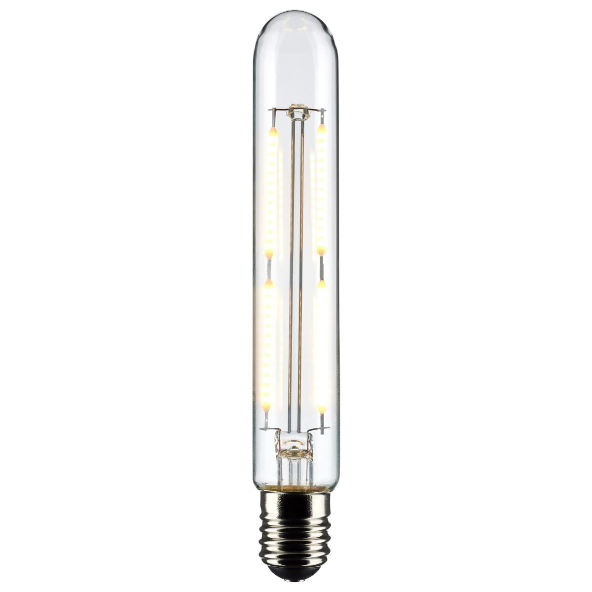T6.5 LED Single Tube Bulb, 4W, 400lm, 3000K, E17 Intermediate Base, Clear Finish