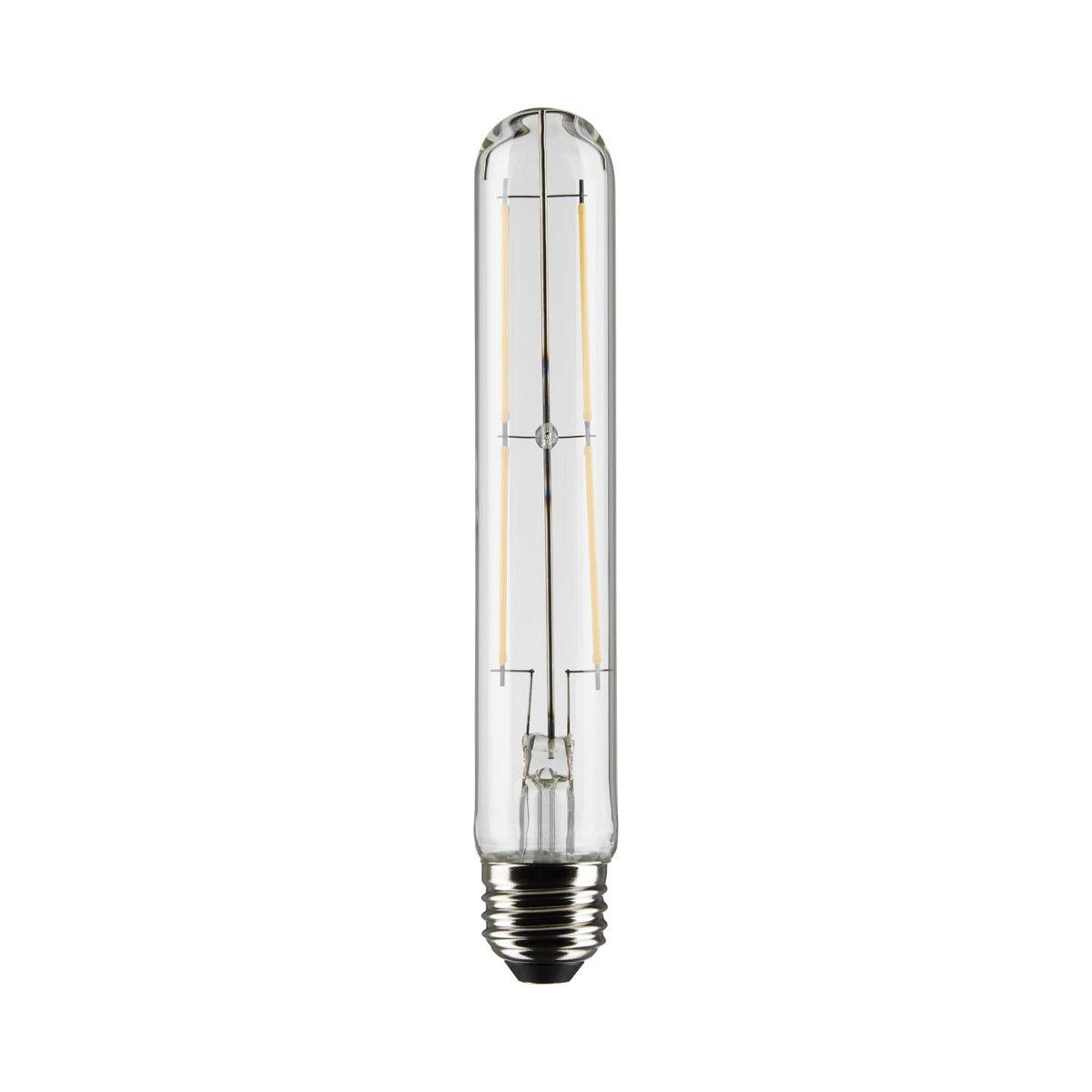 LED T9 Single Tube Bulb, 8 Watt, 800 Lumens, 2700K, E26 Medium Base, Clear Finish, Pack Of 2