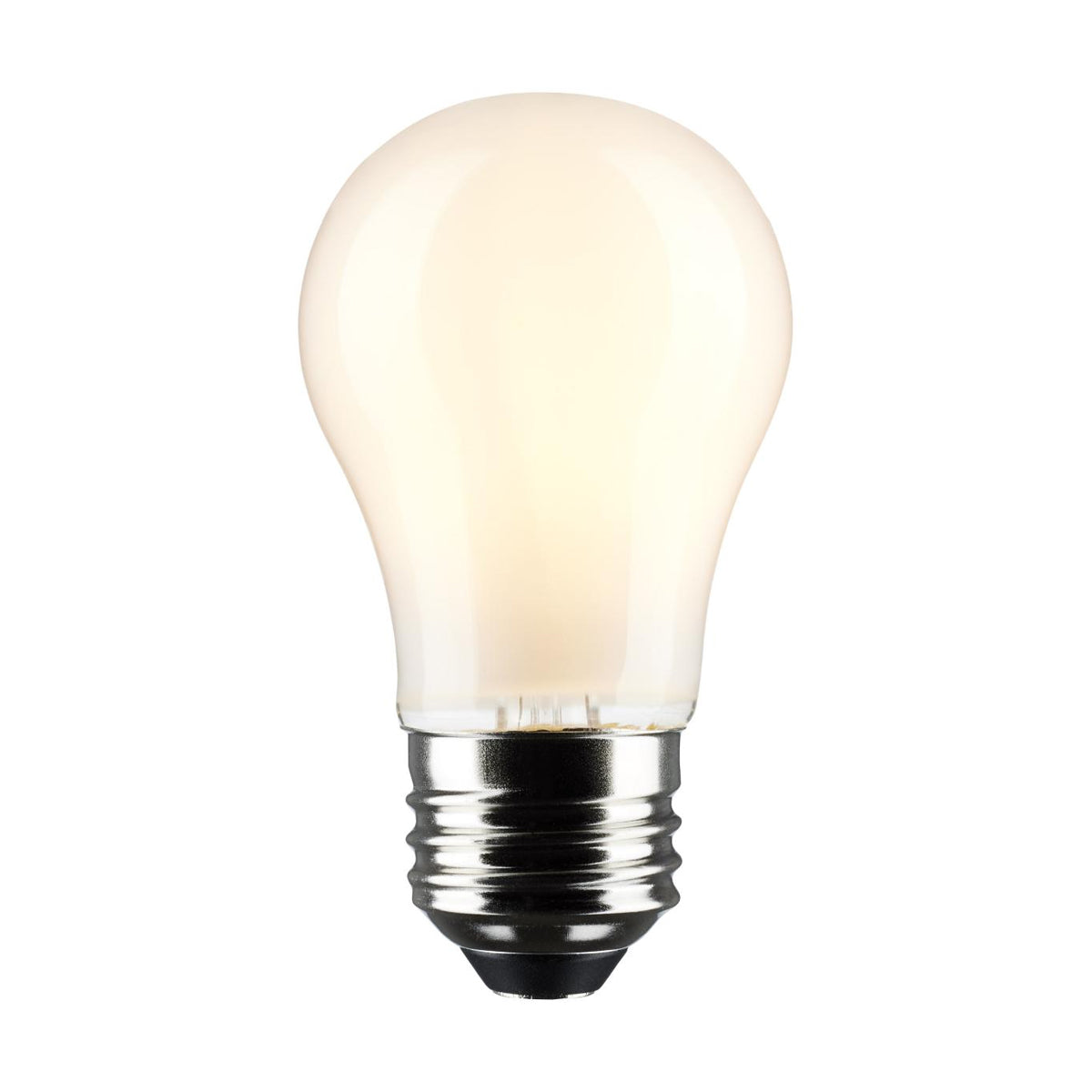 A15 LED Standard Bulb, 6 Watts, 450 Lumens, 2700K, E26 Medium Base, Frosted Finish, Pack of 2 - Bees Lighting