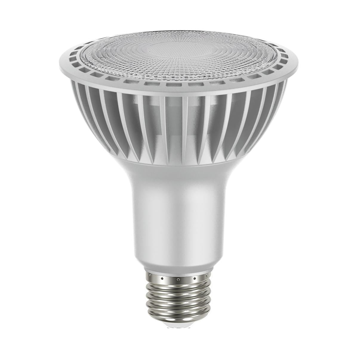 PAR30 Long Neck Reflector LED Bulb, 20 watt, 1800 Lumens, 3000K, E26 Medium Base, 40 Deg. Flood - Bees Lighting