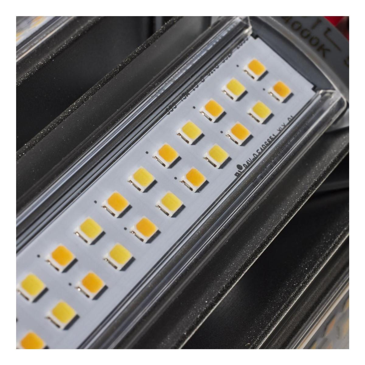 Hi-Pro Retrofit LED Corn Bulb, 27W|36W|45W, 6300lm, 30K|40K|50K, EX39 Mogul, 120-277V - Bees Lighting