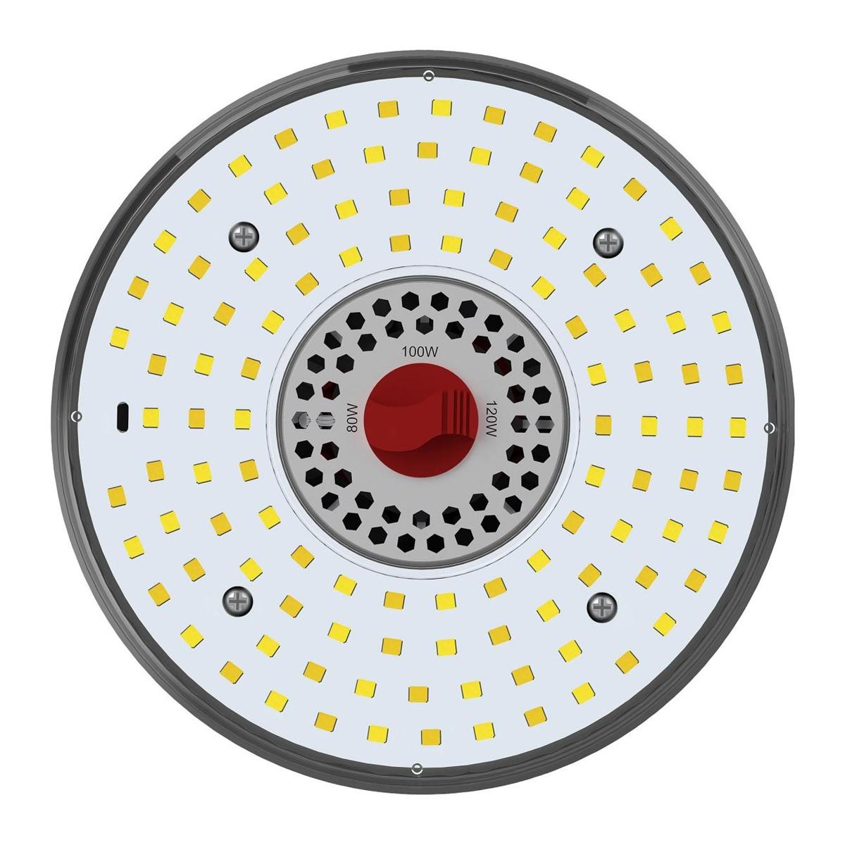 Hi-Pro Retrofit LED Corn Bulb, 80W|100W|120W, 16800lm, 30K|40K|50K, EX39 Mogul, 120-277V - Bees Lighting