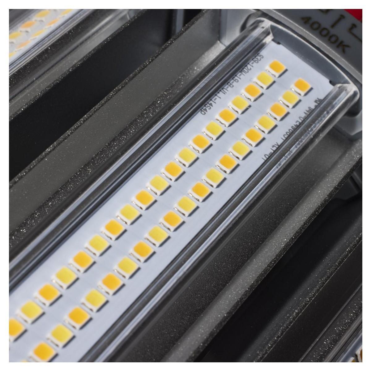 Hi-Pro Retrofit LED Corn Bulb, 120W, 16800 Lumens, Selectable CCT, 30K/40K/50K, EX39 Mogul Extended Base, 120-277V - Bees Lighting
