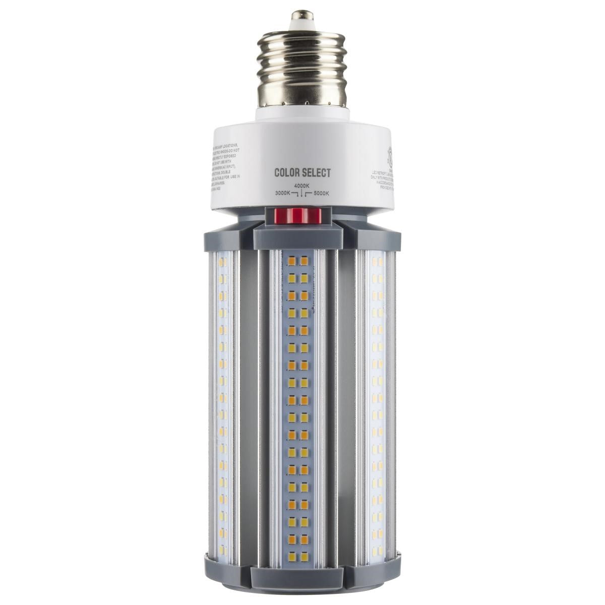 Retrofit LED Corn Bulb, 45W, 6300 Lumens, Selectable CCT, 30K/40K/50K, EX39 Mogul Extended Base, 480V