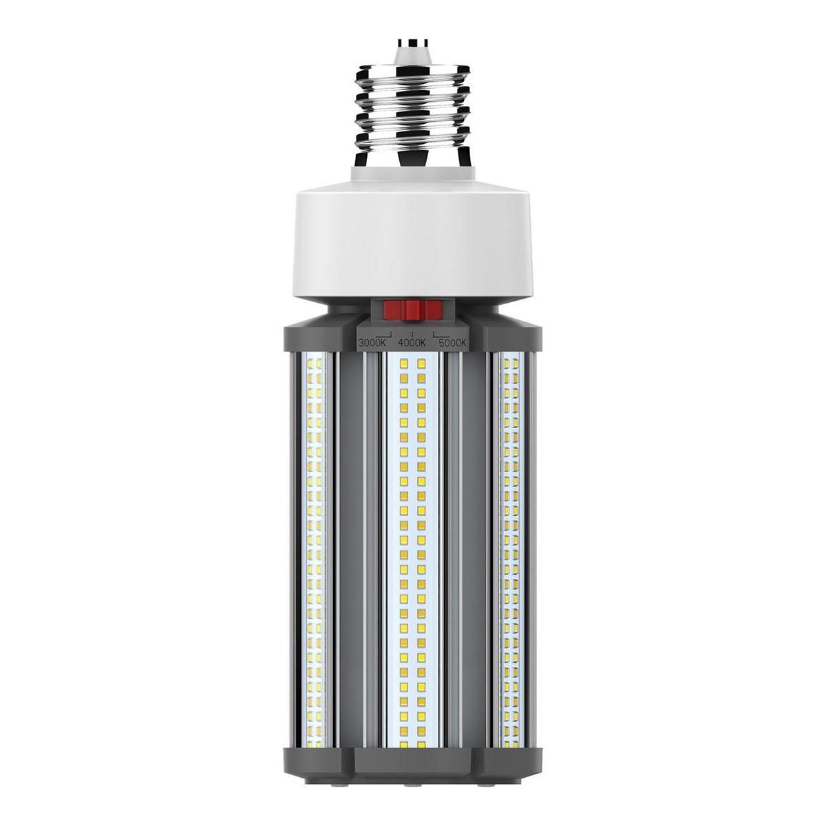 Retrofit LED Corn Bulb, 54W, 7560 Lumens, Selectable CCT, 30K/40K/50K, EX39 Mogul Extended Base, 480V