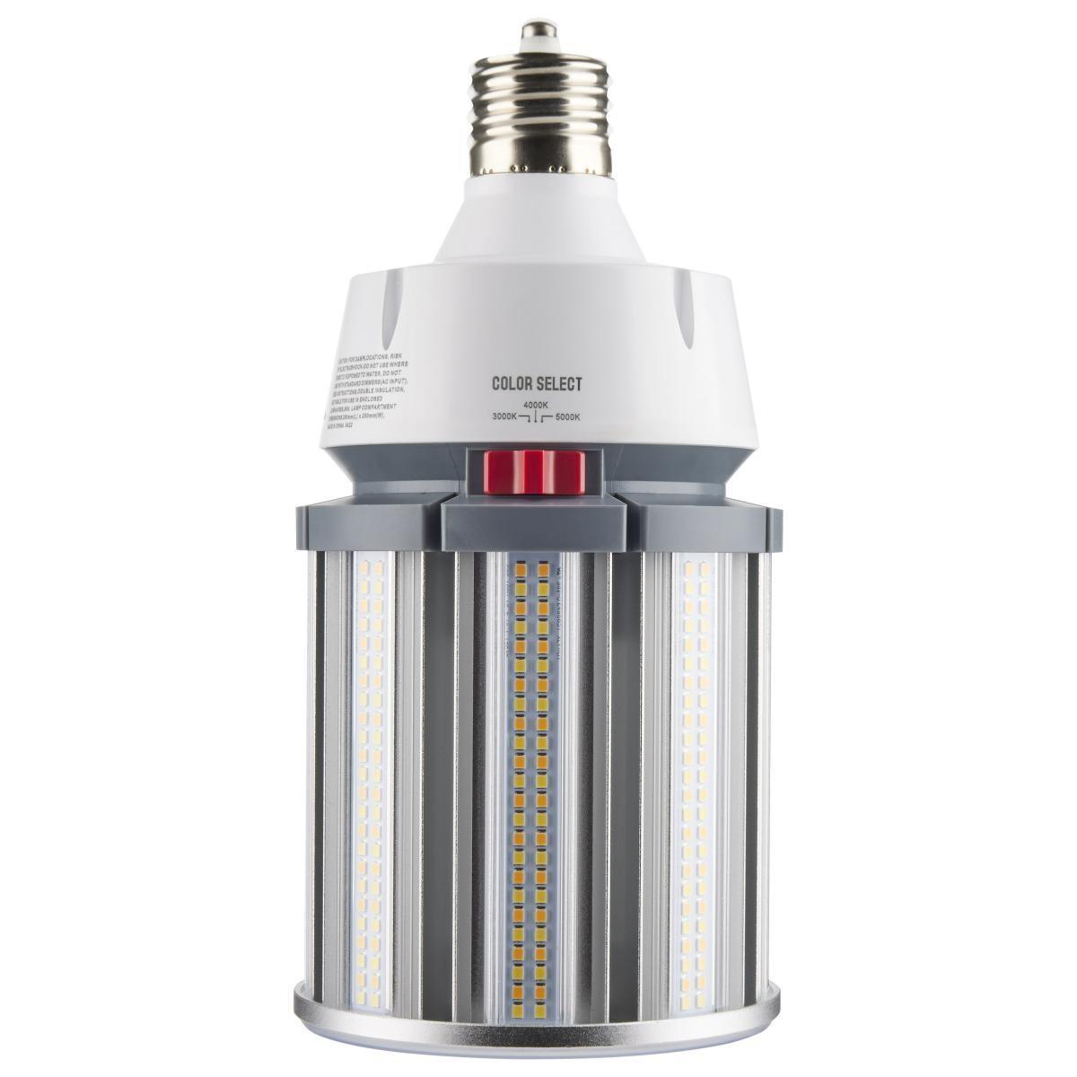 Retrofit LED Corn Bulb, 100W, 14000 Lumens, Selectable CCT, 30K/40K/50K, EX39 Mogul Extended Base, 480V