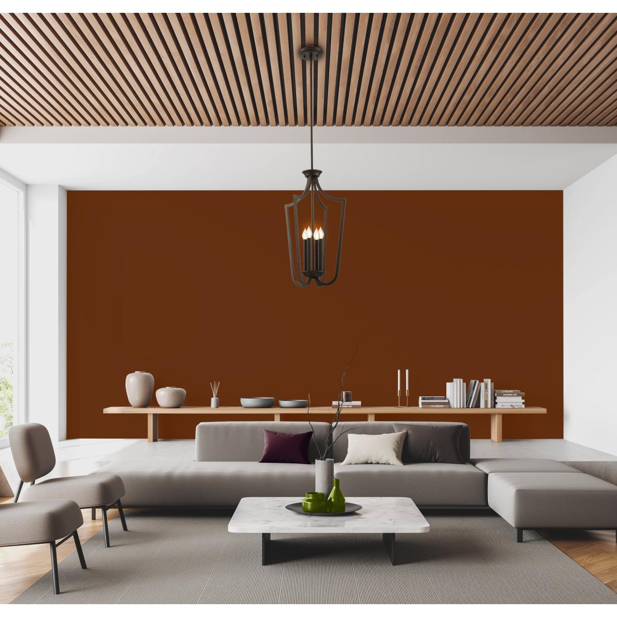 C15 Filament LED Bulb, 4W, 240 Lumens, 40W Equal, 2100K, E26 Base, Satin Spun Amber Finish - Bees Lighting