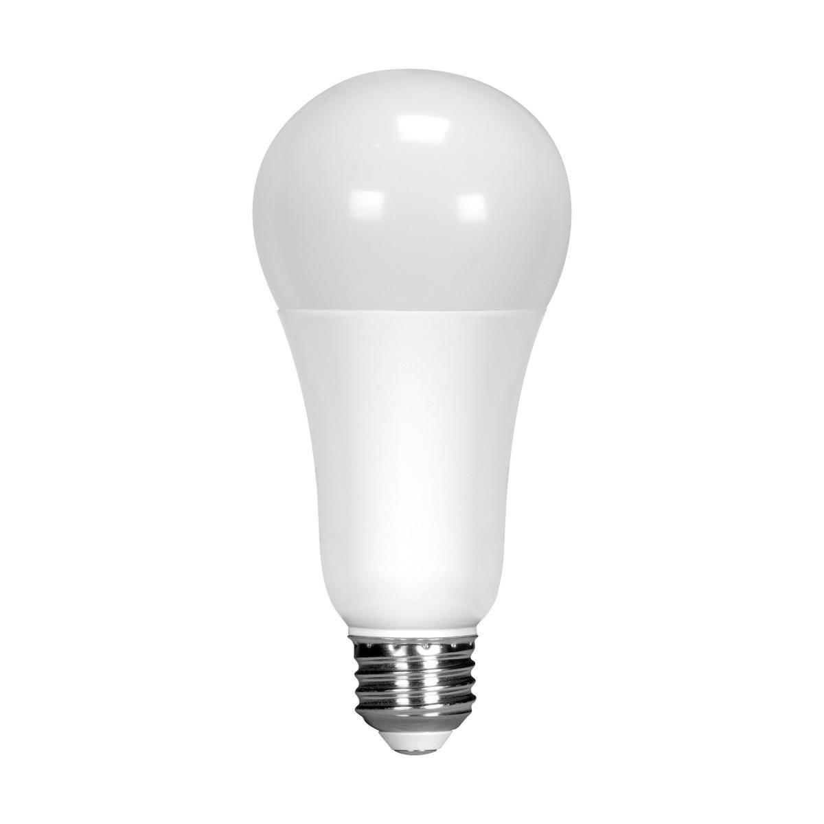 A19 LED Bulb, 100W Equivalent, 17 Watt, 1600 Lumens, 4000K, E26 Medium Base, Frosted Finish - Bees Lighting