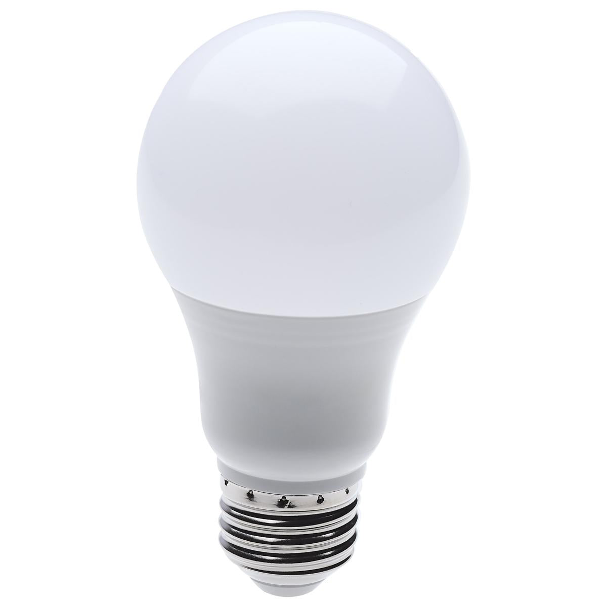 A19 LED Bulb, 60W Equivalent, 10 Watts, 800 Lumens, 4000K, E26 Medium Base, Frosted, Pack of 4 - Bees Lighting